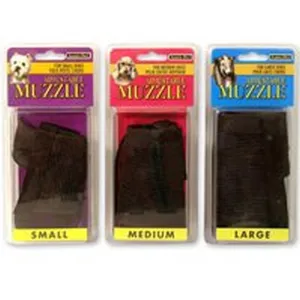 1in Adj Large Black Muzzle