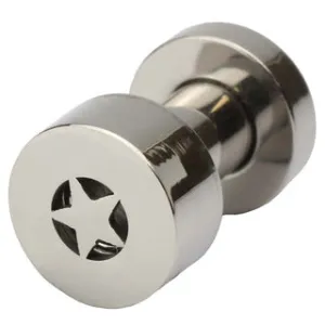 6 Gauge Screw Fit Star Tunnel