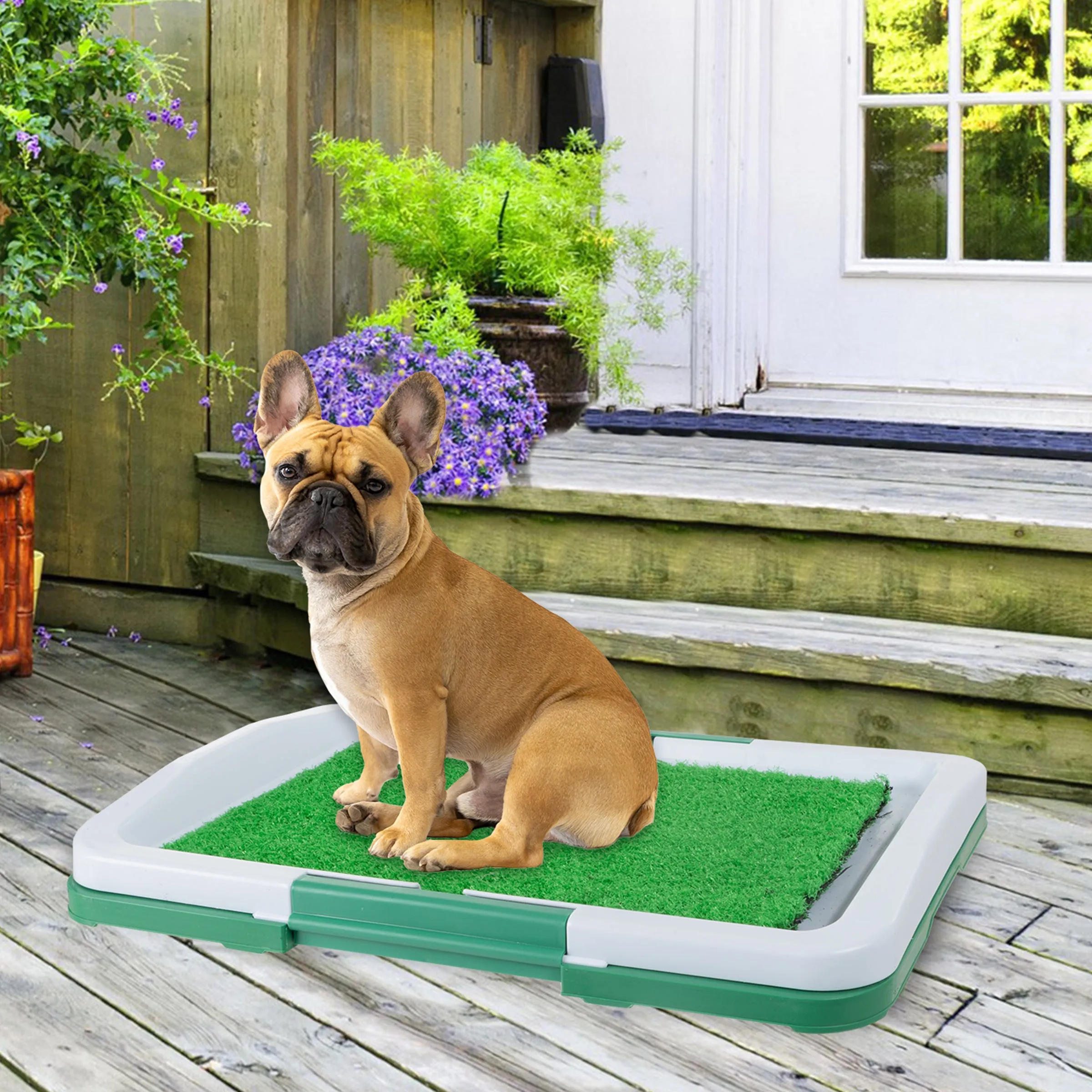 Artificial Grass Pee Pad Set