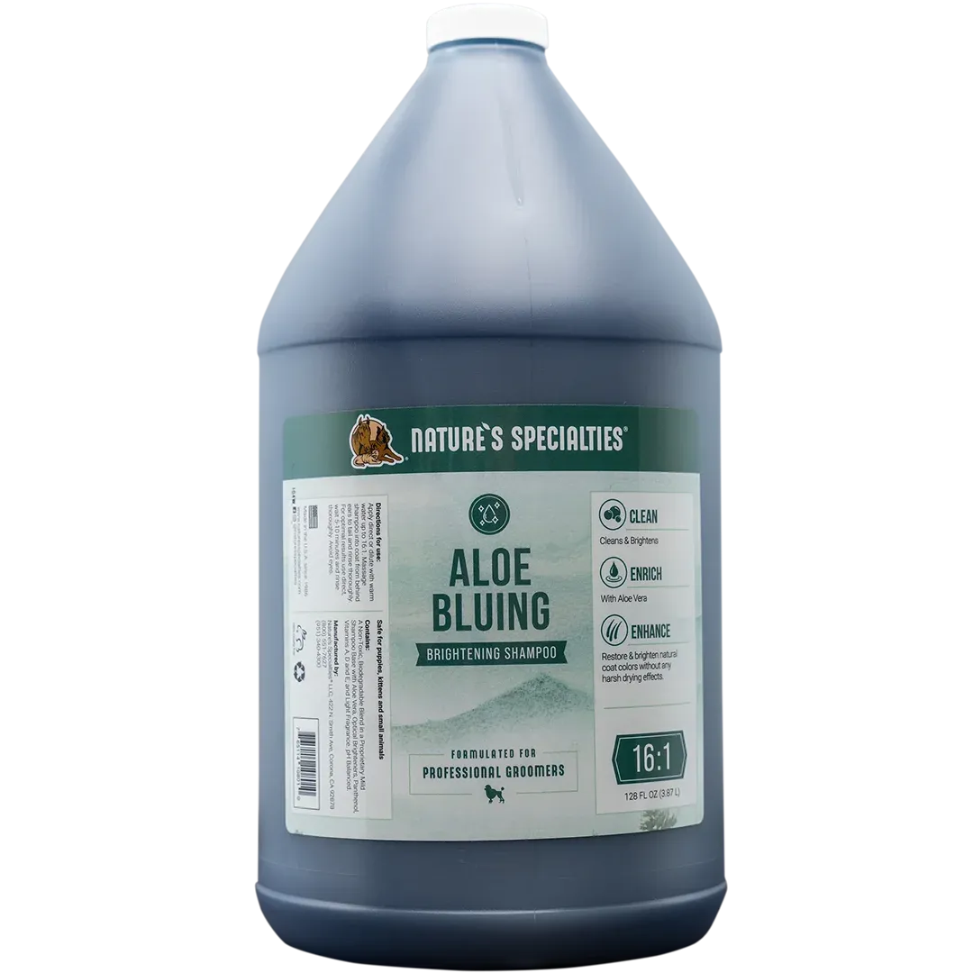 Bluing Aloe Shampoo Gallon by Nature's Specialties