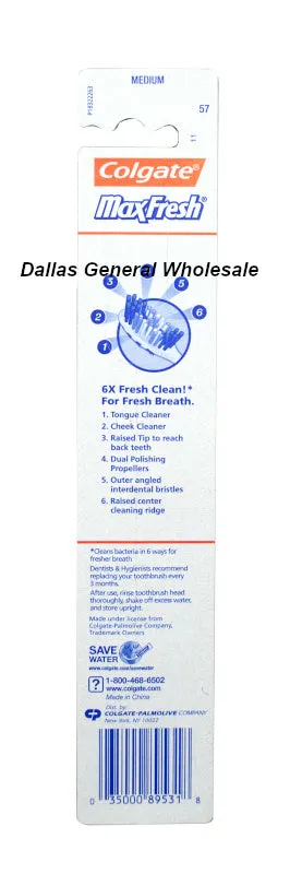 Colgate Max Fresh Toothbrushes Wholesale