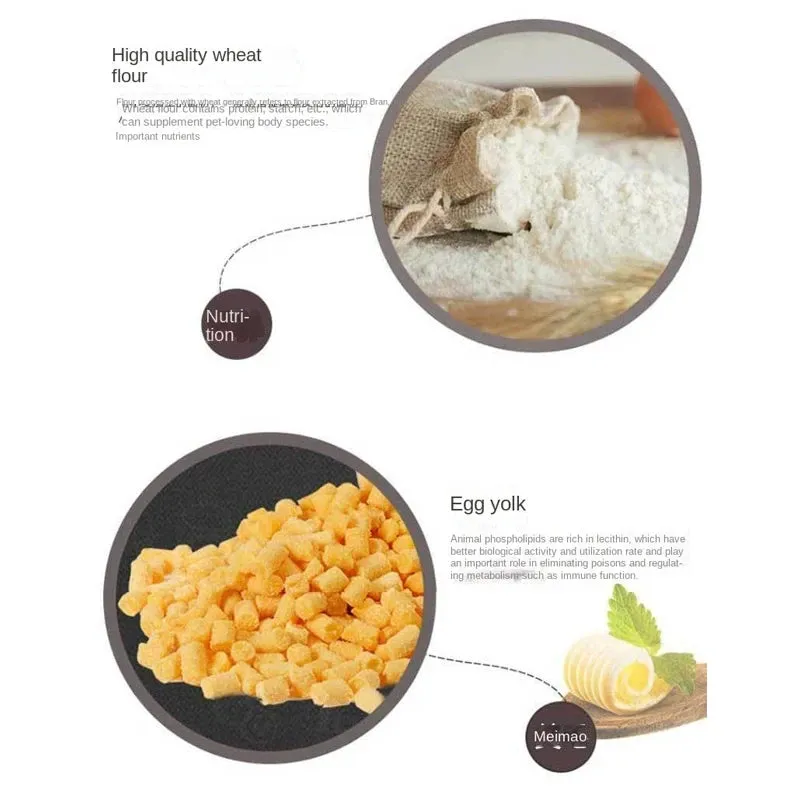 Egg Yolk Sandwich Crisp Biscuits for Pets