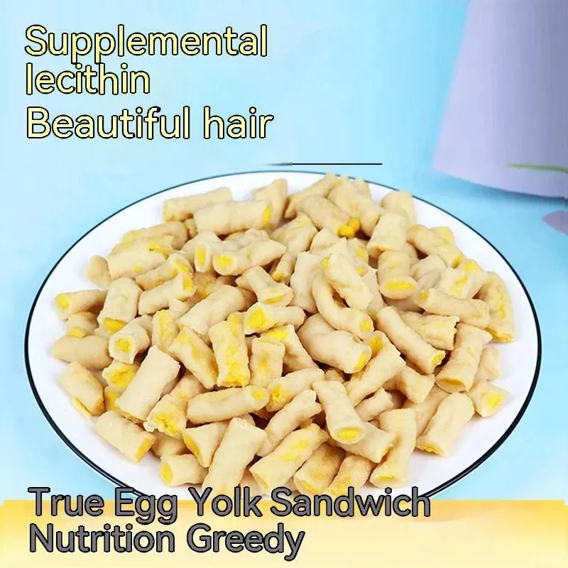 Egg Yolk Sandwich Crisp Biscuits for Pets