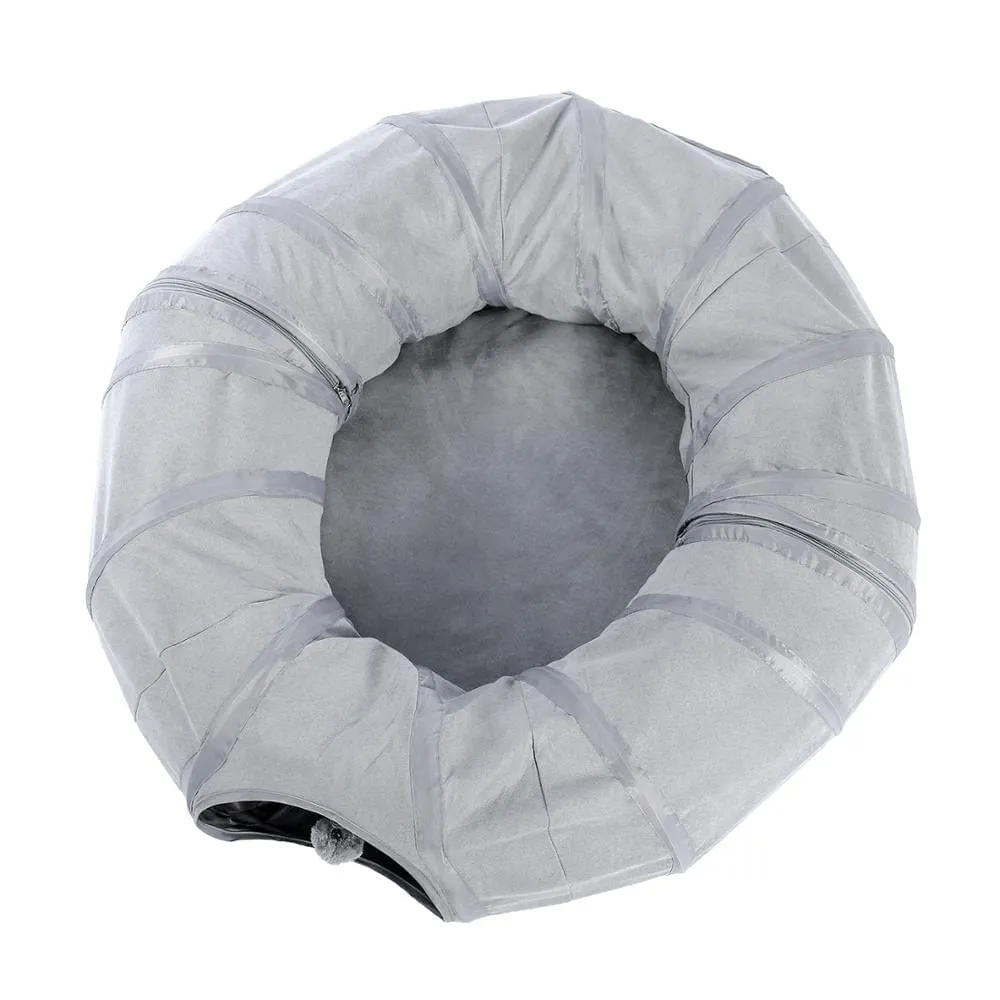 Foldable Cat Tunnel - Gray