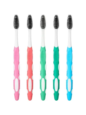Gum Care Binchotan Toothbrushes (5 pcs)