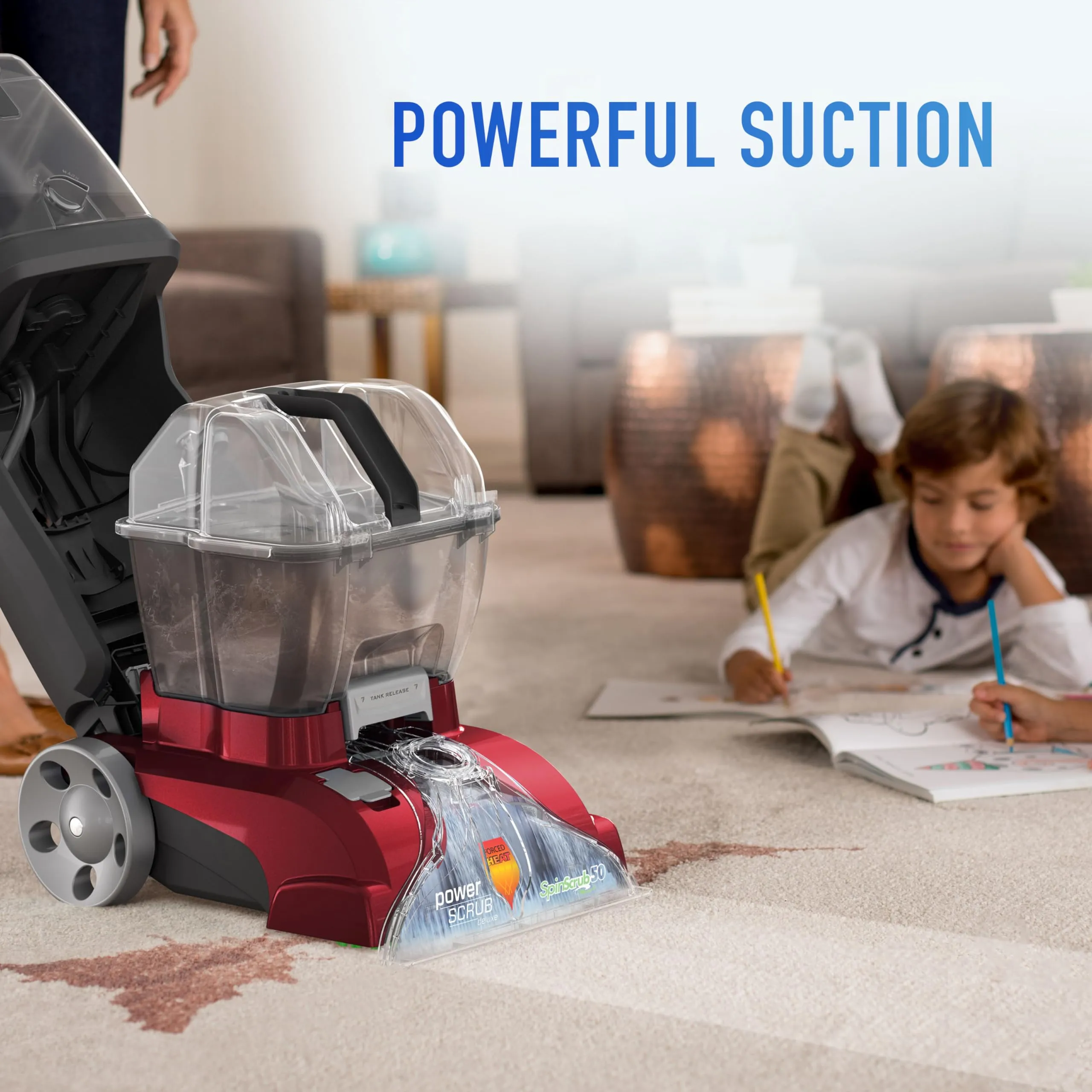 Hoover PowerScrub Deluxe Carpet Cleaner, Deep Cleaning with Multi-Purpose Tools