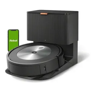 iRobot Roomba j7  Wi-Fi Connected Self-Emptying Robot Vacuum - Black - 7550
