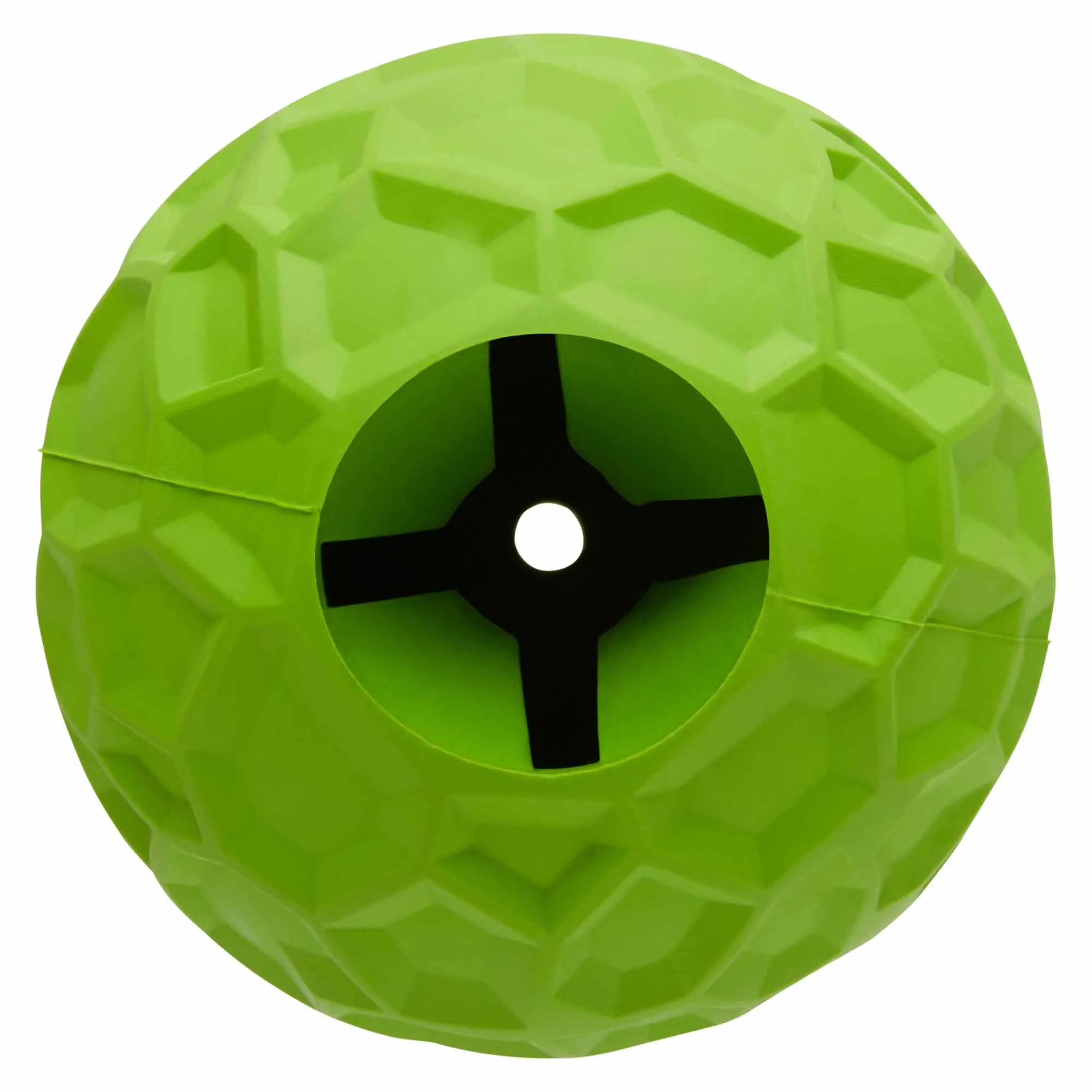 Lexi & Me Rubber Toy Green Dog Treat Ball