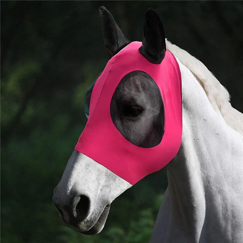 Lycra Horse Fly Mask with Ears
