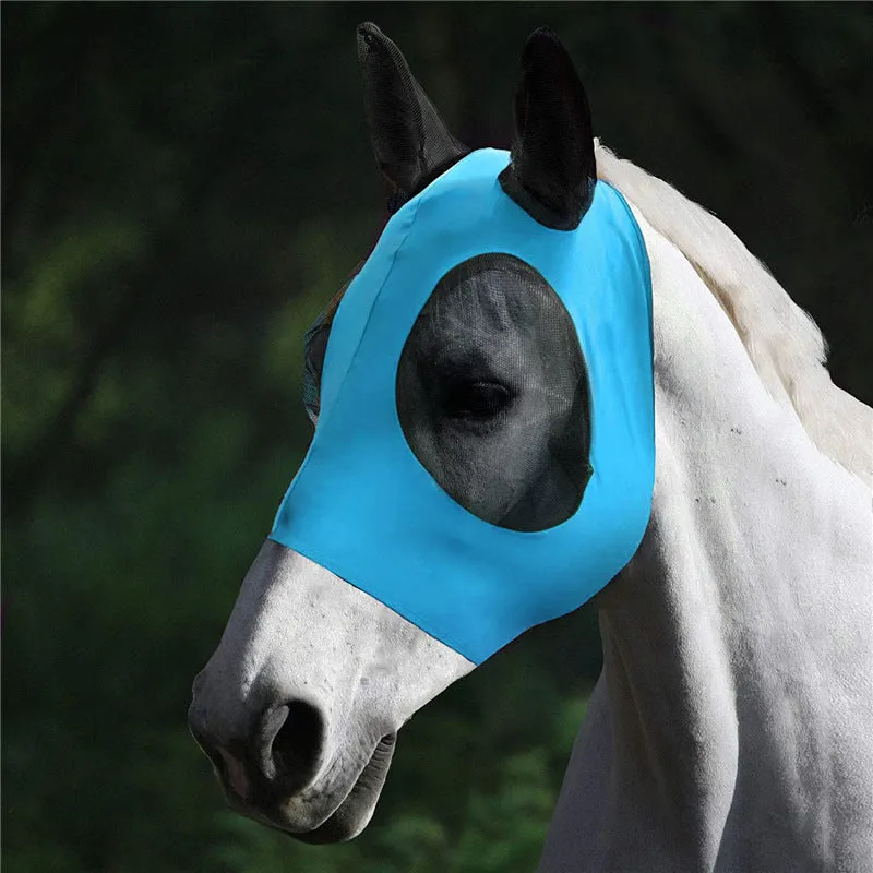 Lycra Horse Fly Mask with Ears