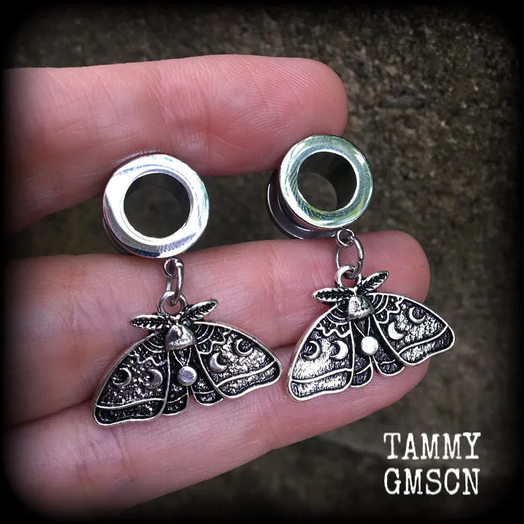 Moon phase moth tunnel dangles