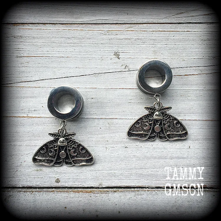 Moon phase moth tunnel dangles