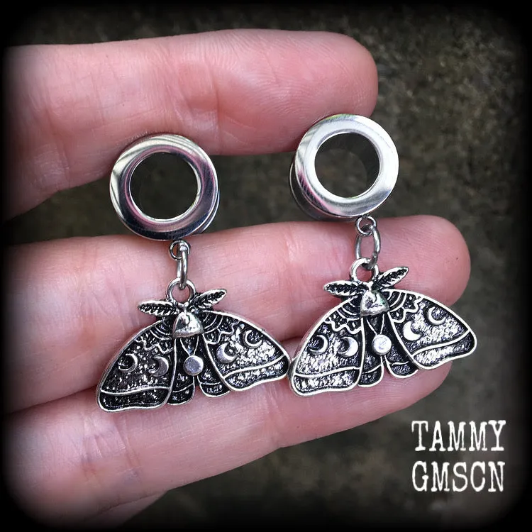 Moon phase moth tunnel dangles