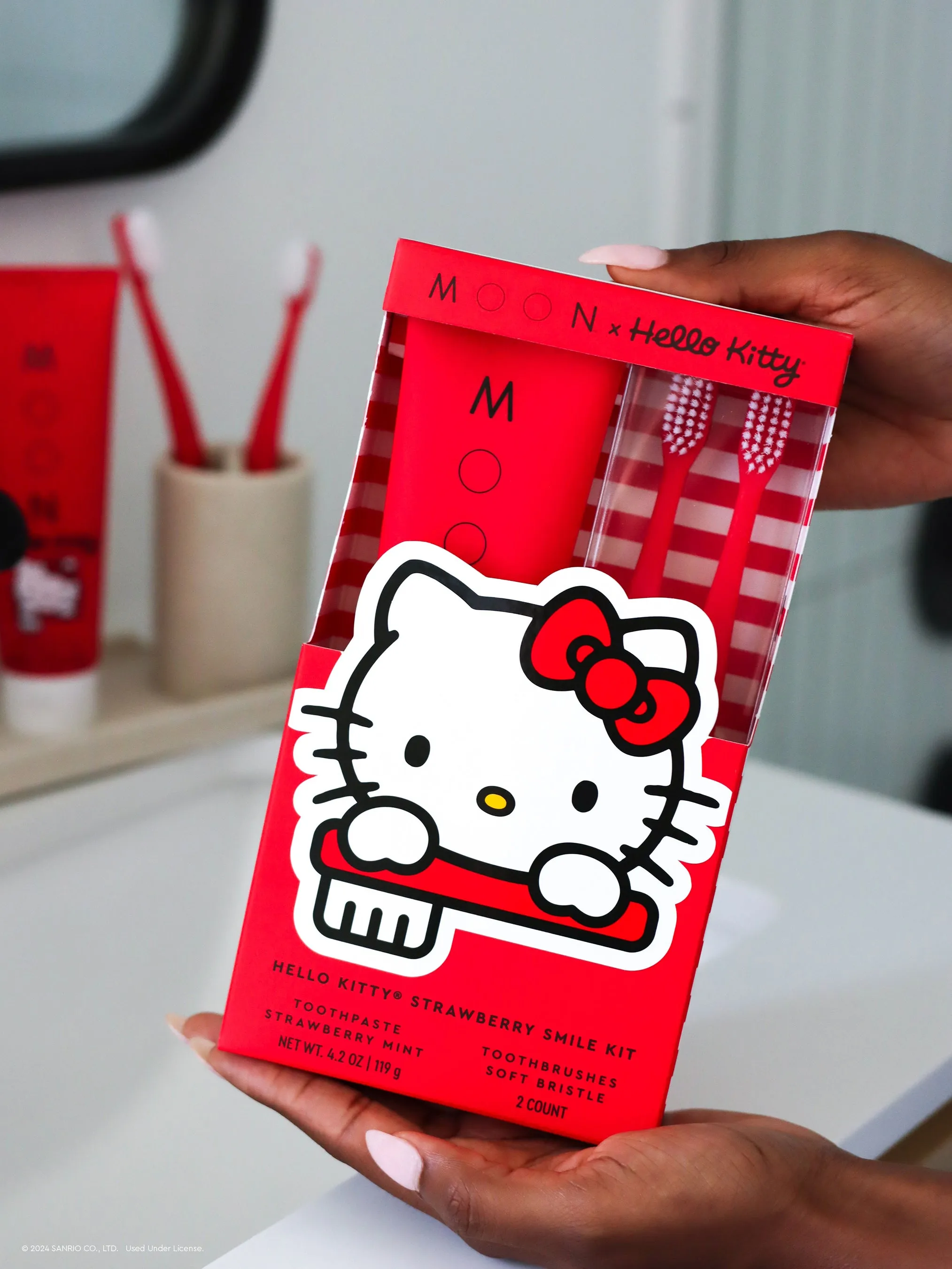 MOON x Hello Kitty® Strawberry Smile Kit