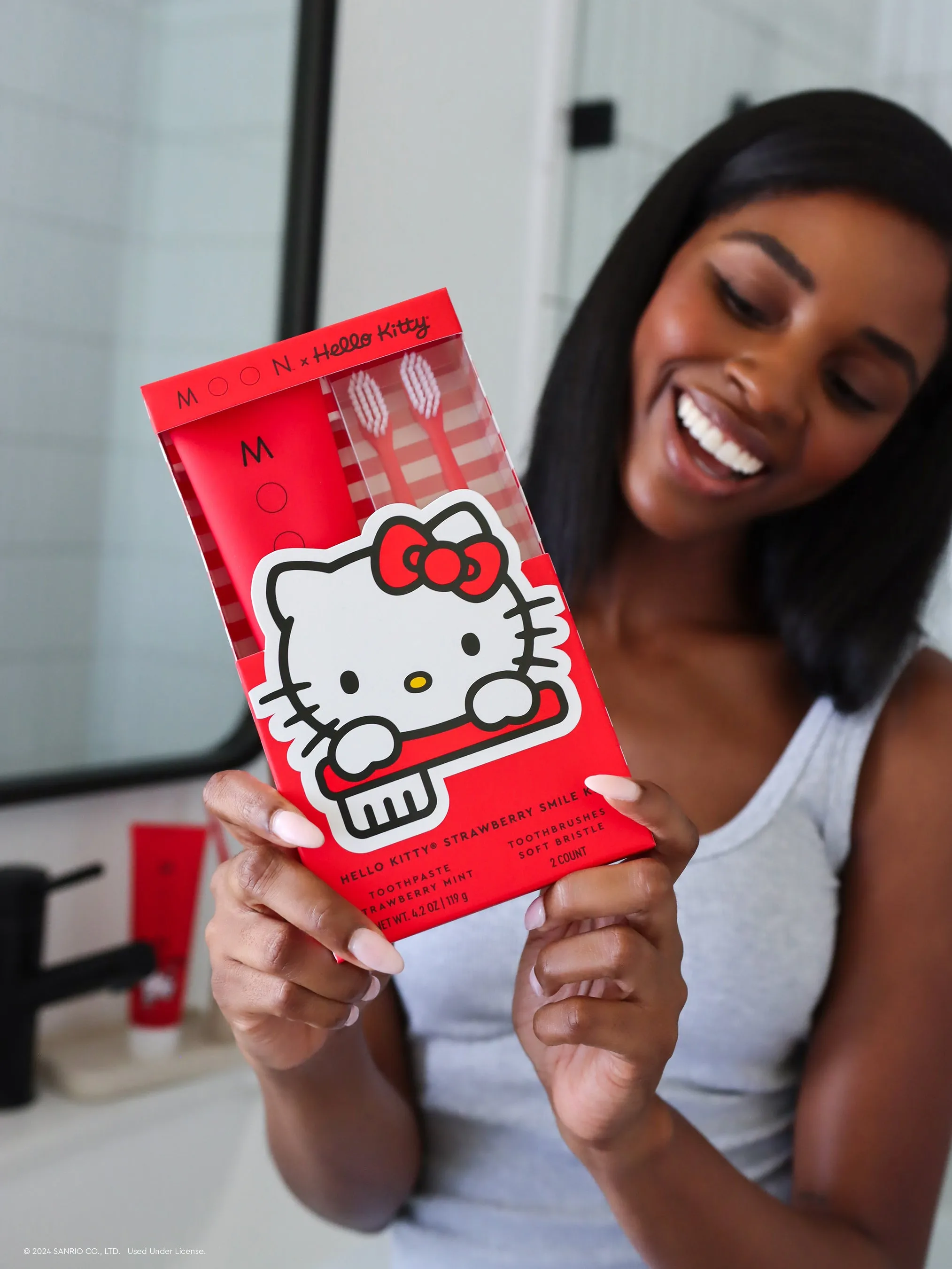MOON x Hello Kitty® Strawberry Smile Kit