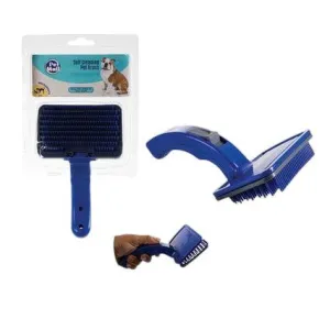 Pet Mall Dog/Cat Brush 20cm Self Cleaning