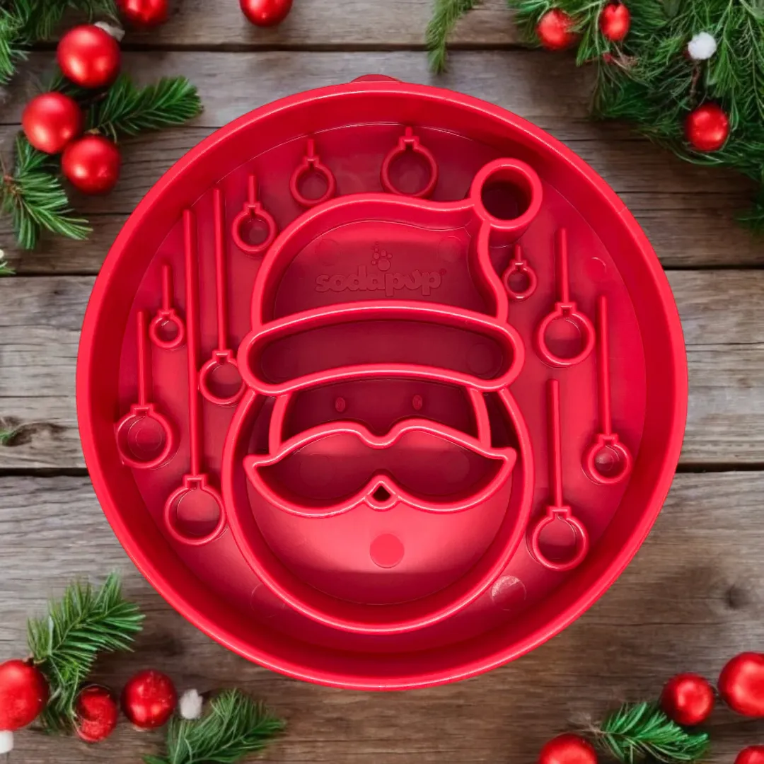 SodaPup Santa eBowl Slow Feeder