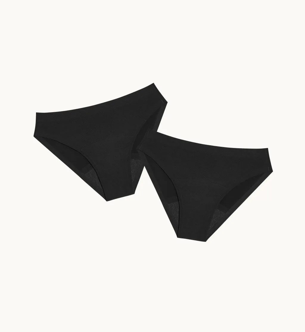 Super Leakproof® No-Show Underwear Bikini 2-Pack