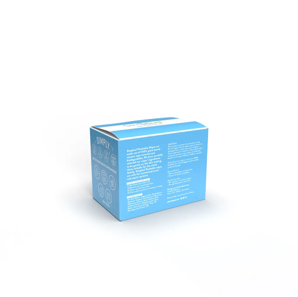 Unscented Flushable Wipes Max Bundle